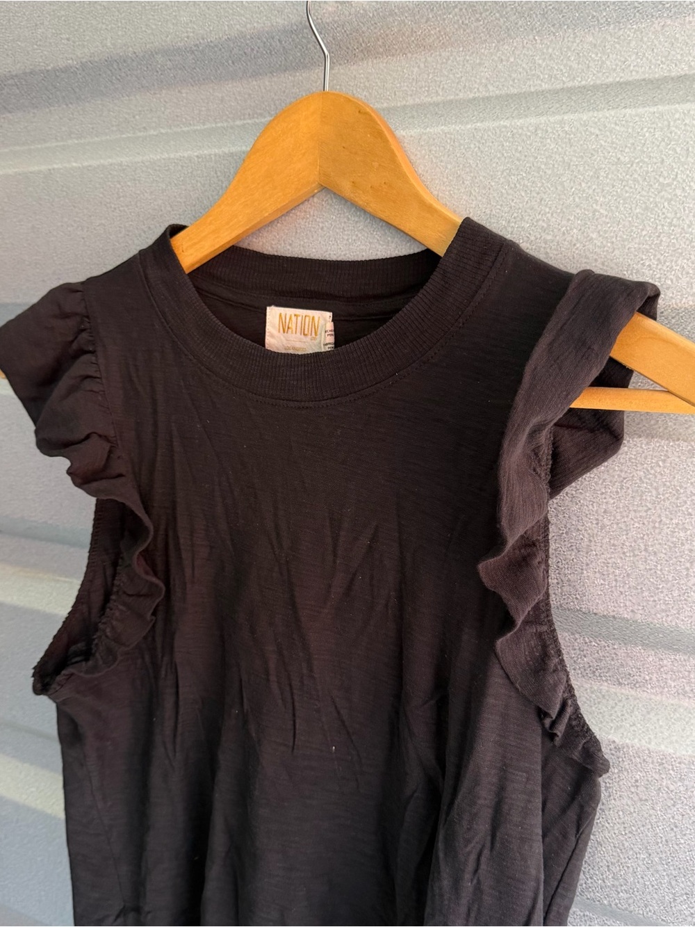 Nation LTD Paulette Ruffle Tank - Picture 2 of 5